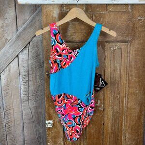 Vintage 80s Avia Athletic Leotard Size M